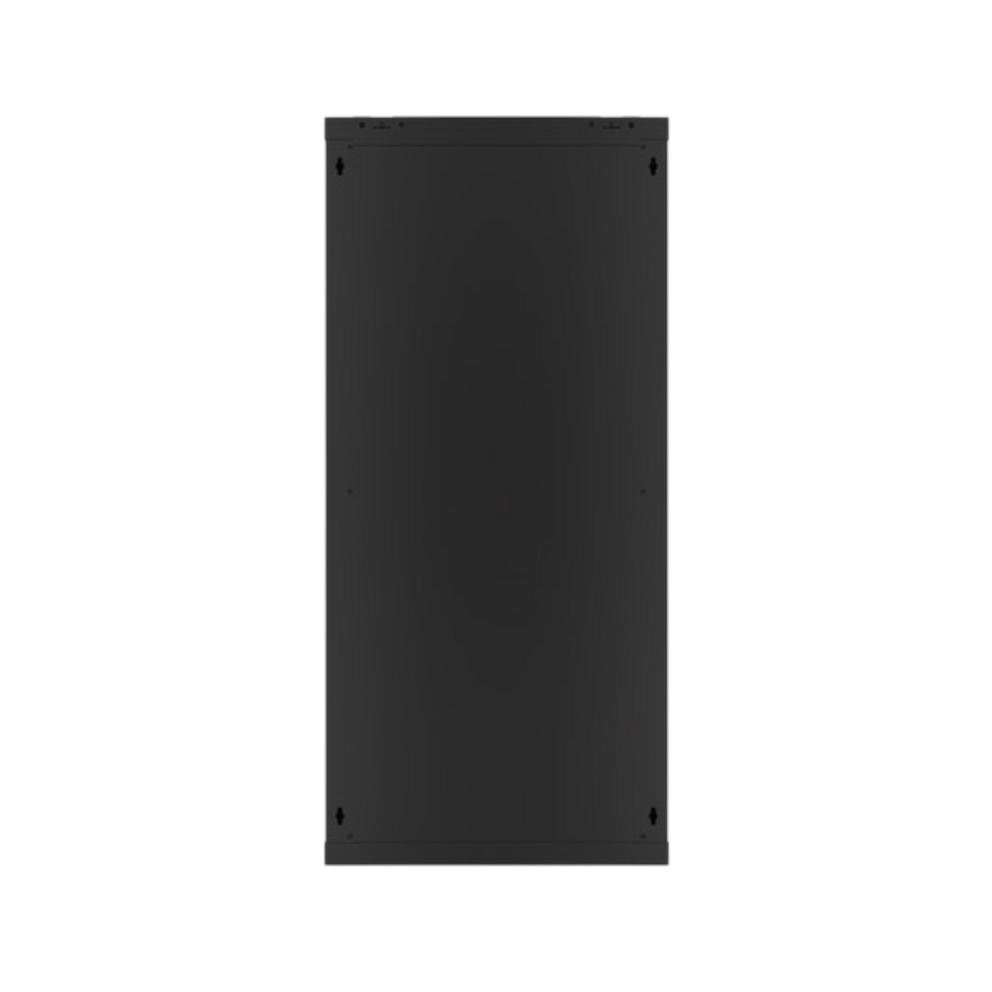 Szafa rack Lanberg 19" 27U 600x450mm wisząca V2 Drzwi szklane Czarny