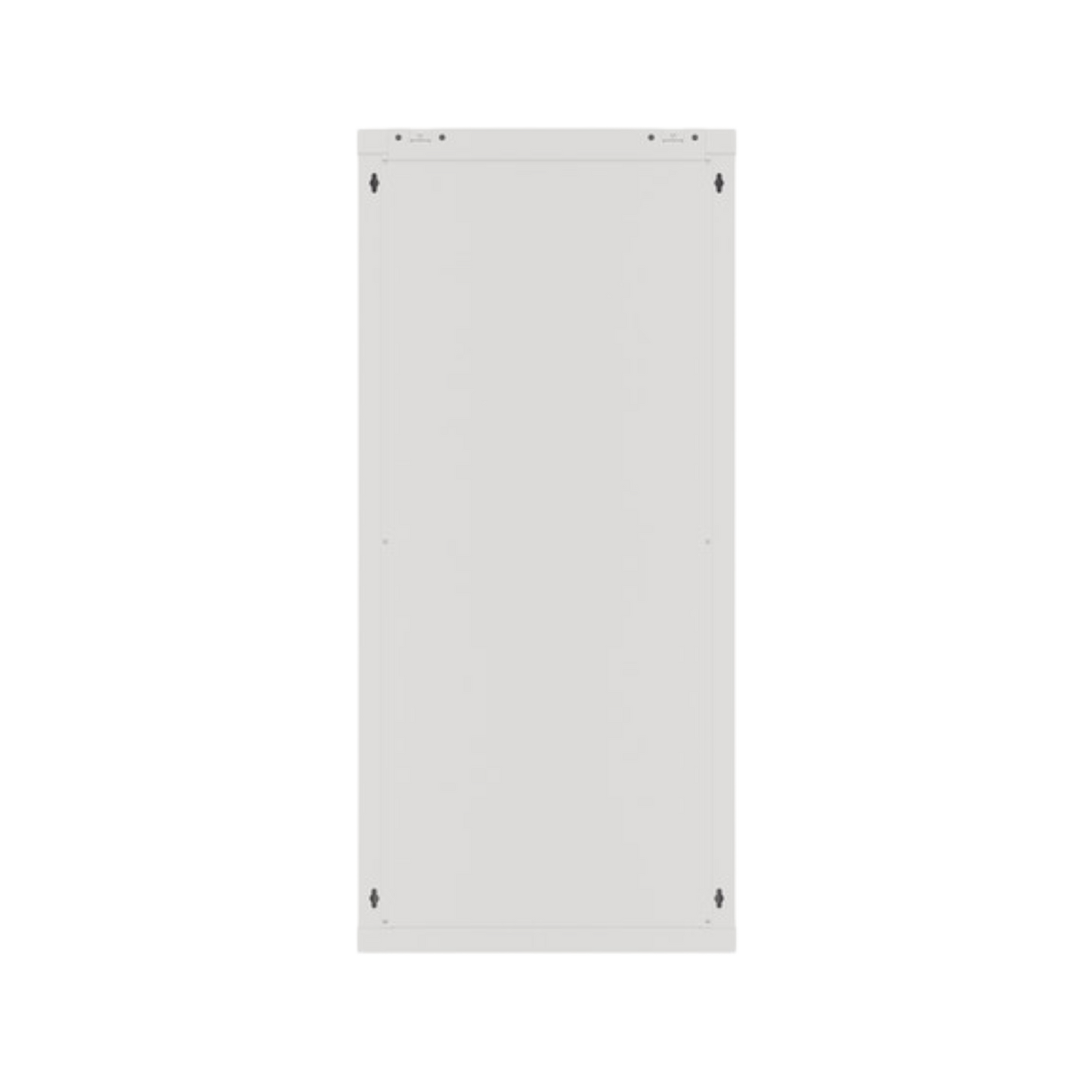 Szafa rack Lanberg 19" 27U 600x450mm wisząca V2 Drzwi szklane Szary