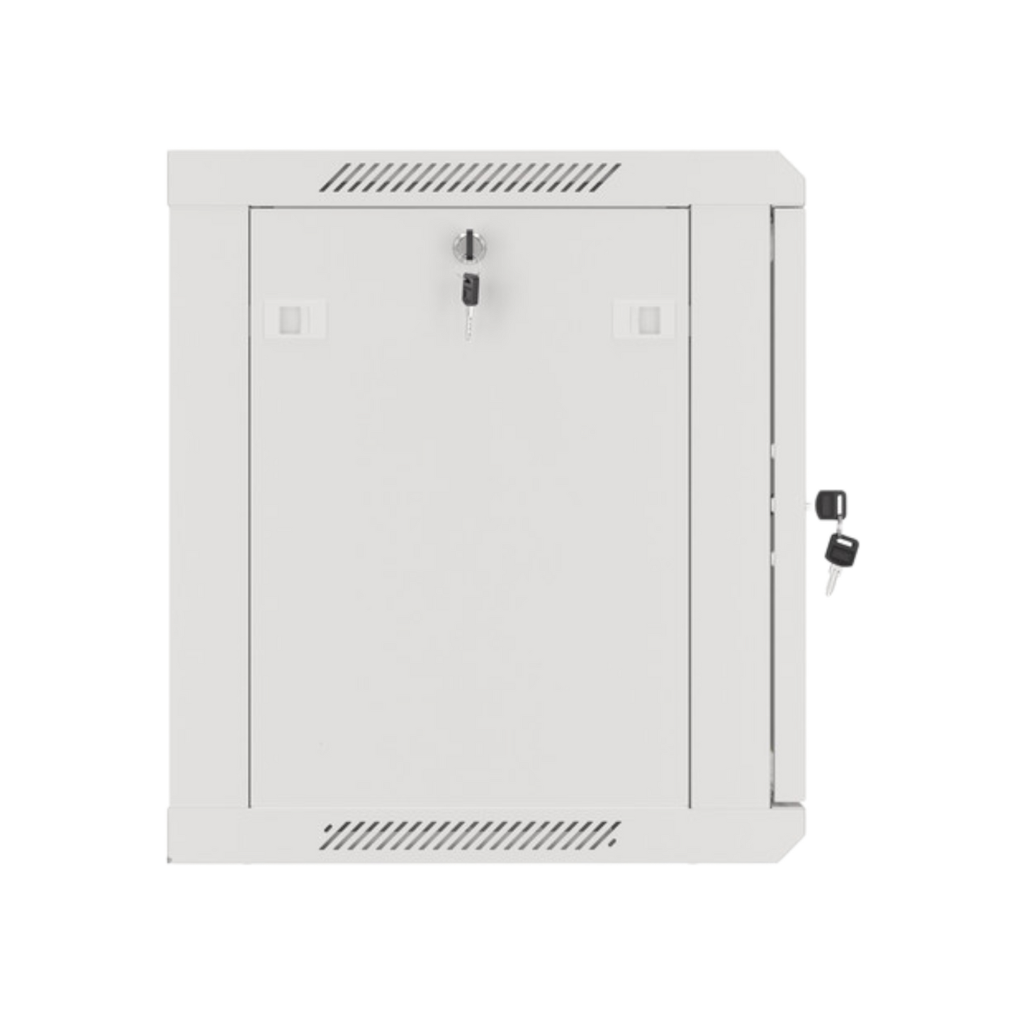Szafa rack Lanberg 19" 9U 600x450mm wisząca V2 Drzwi szklane Szary