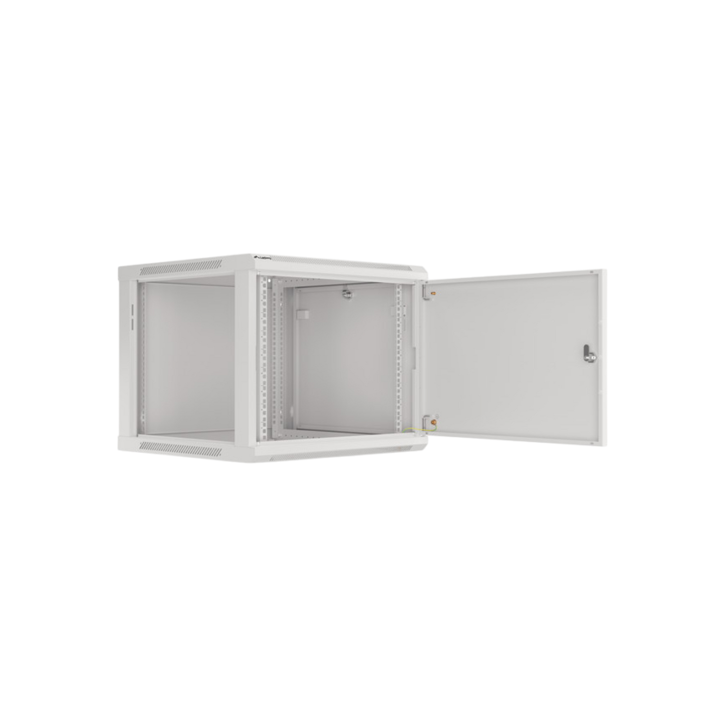 Szafa rack Lanberg 19" 9U 600x600mm wisząca Drzwi metalowe Szary