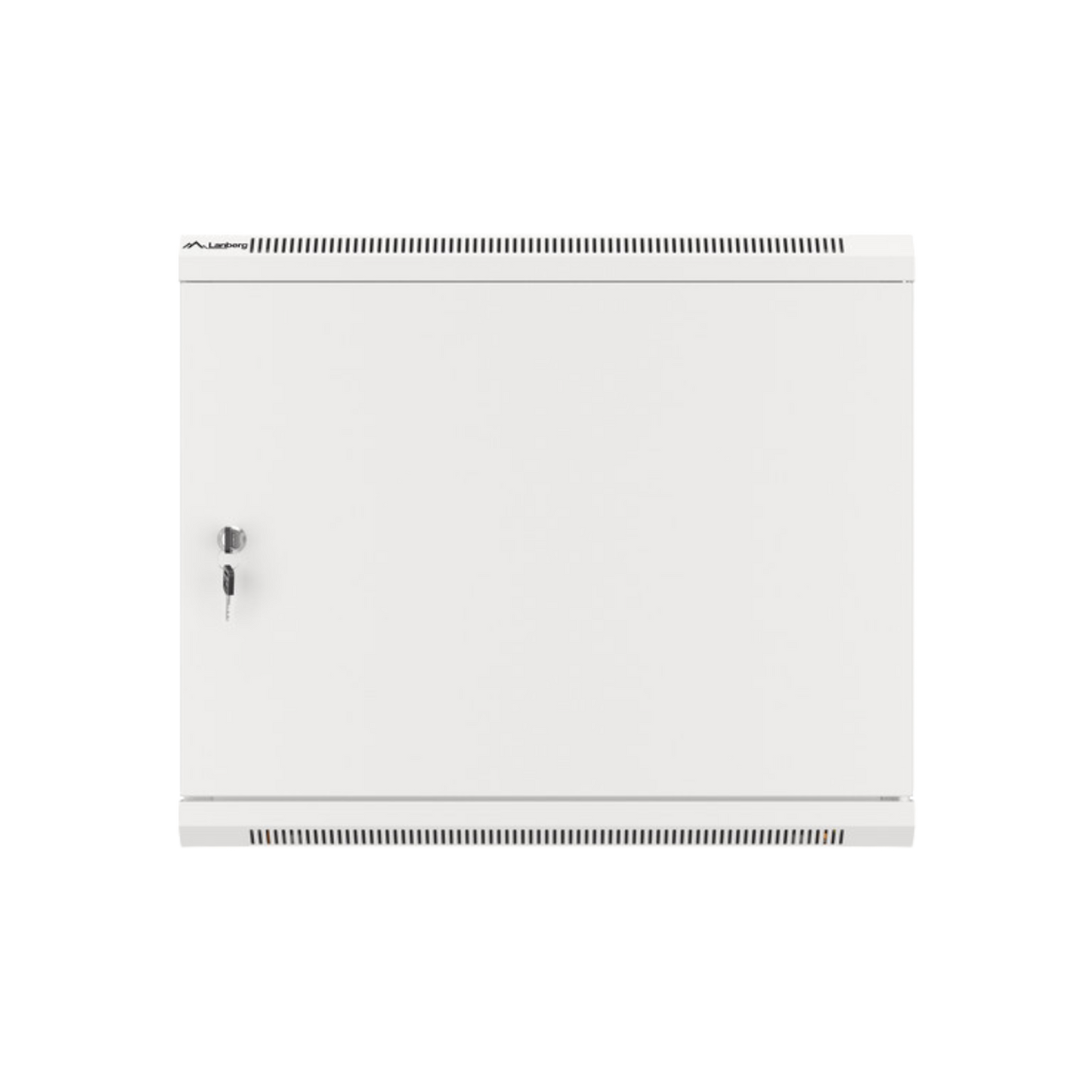 Szafa rack Lanberg 19" 9U 600x600mm wisząca Drzwi metalowe Szary