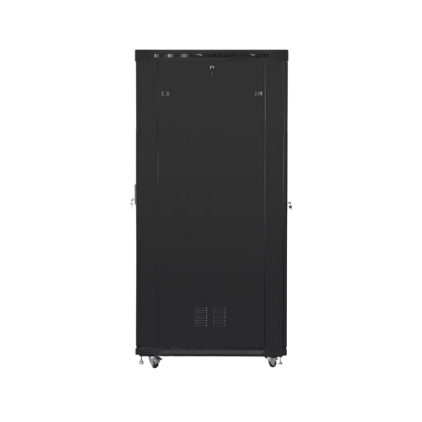 Szafa rack Lanberg 19" 42U 800x1200mm stojąca LCD V2 Drzwi perforowane Czarny