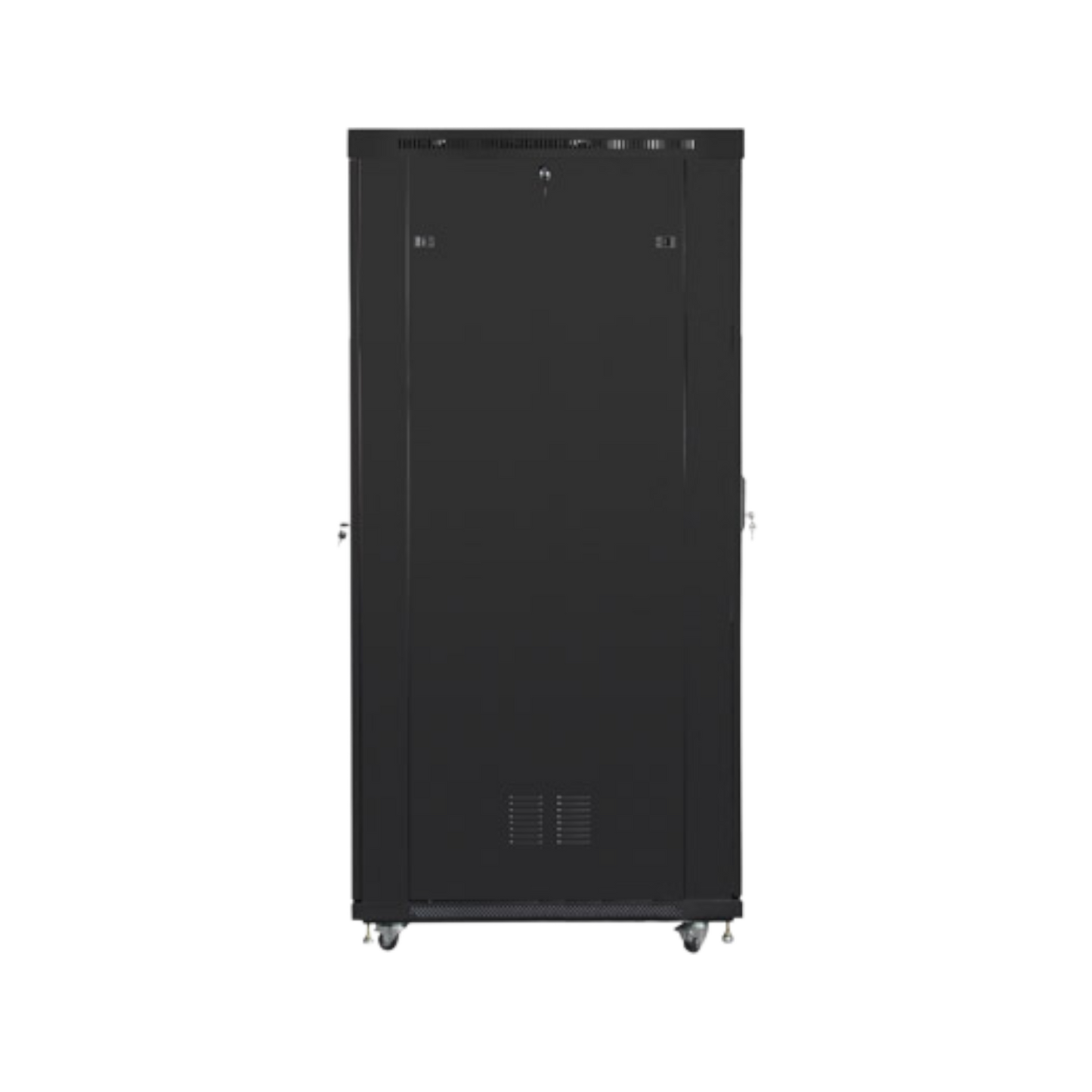 Szafa rack Lanberg 19" 42U 800x1200mm stojąca LCD V2 Drzwi perforowane Czarny