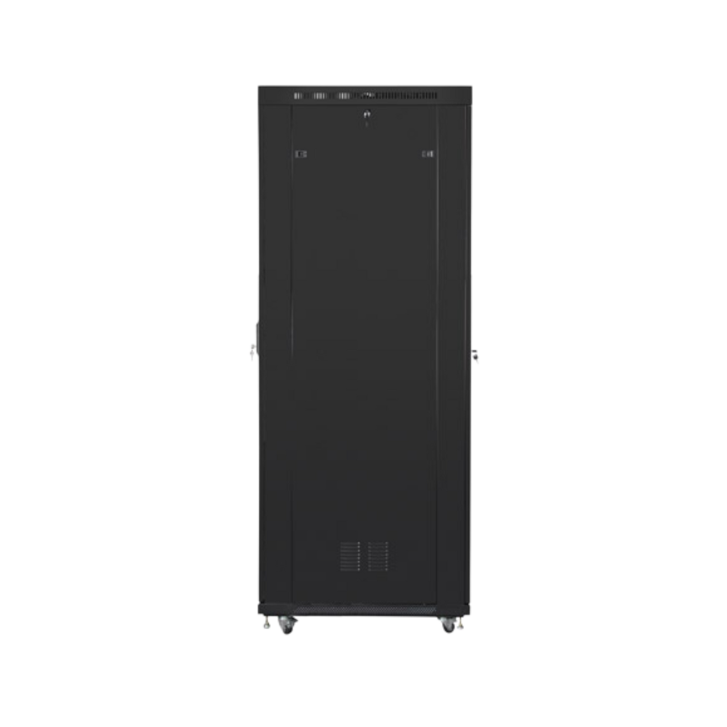 Szafa rack Lanberg 19" 47U 800x1000mm stojąca LCD V2 Drzwi perforowane Czarny