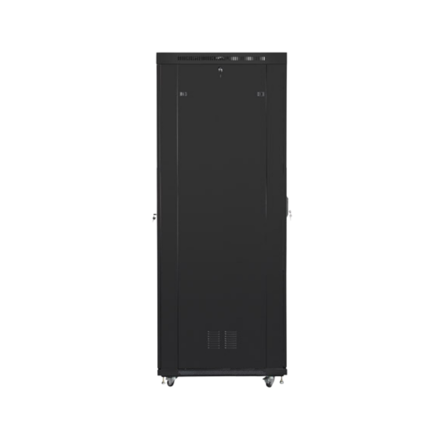 Szafa rack Lanberg 19" 47U 800x1000mm stojąca LCD V2 Drzwi perforowane Czarny