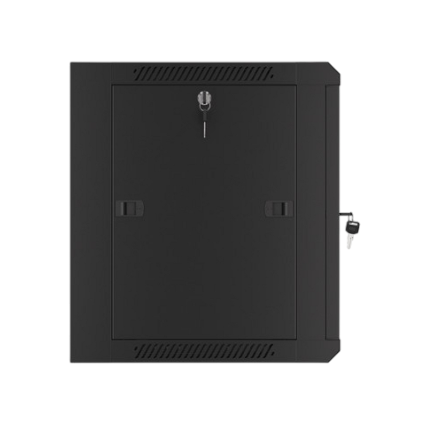Szafa rack Lanberg 19" 9U 570x450mm wisząca Drzwi szklane Czarny