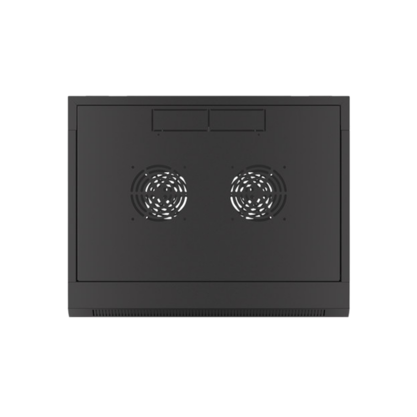 Szafa rack Lanberg 19" 9U 570x450mm wisząca Drzwi szklane Czarny