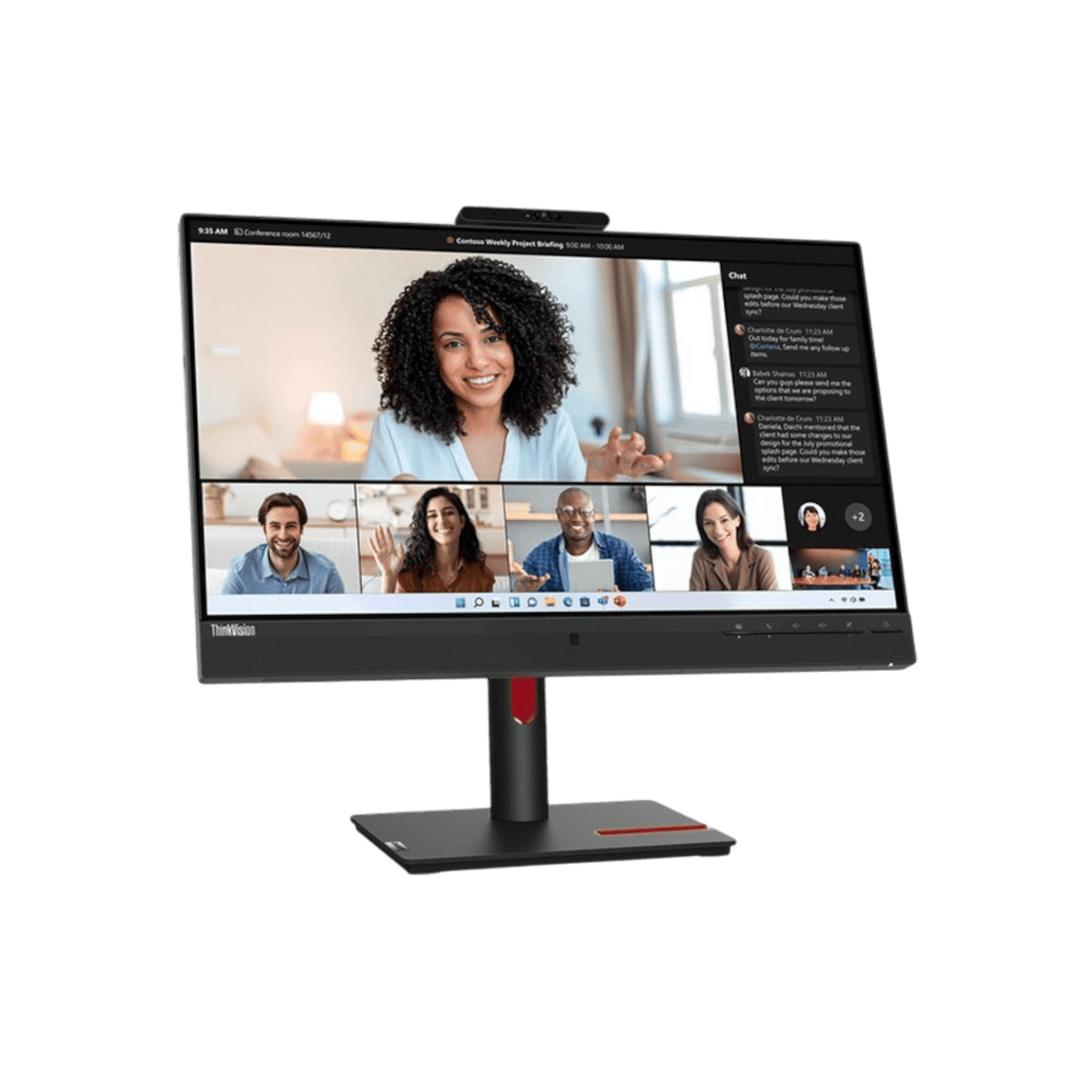 Monitor Lenovo ThinkVision T24mv-30 23,8" IPS Full HD