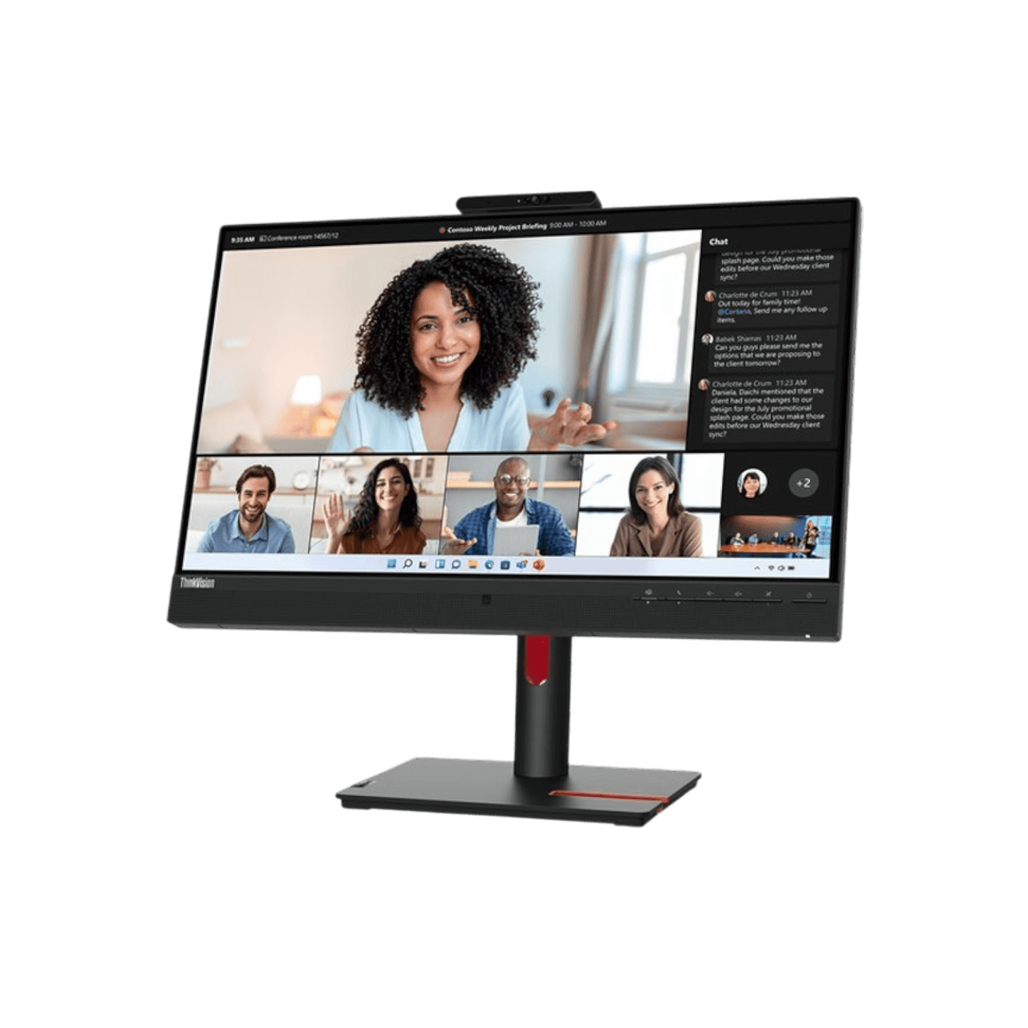 Monitor Lenovo ThinkVision T24mv-30 23,8" IPS Full HD