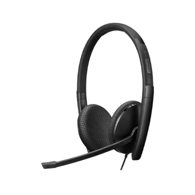 Słuchawki przewodowe nauszne Lenovo VoIP Teams 4XD1M45626