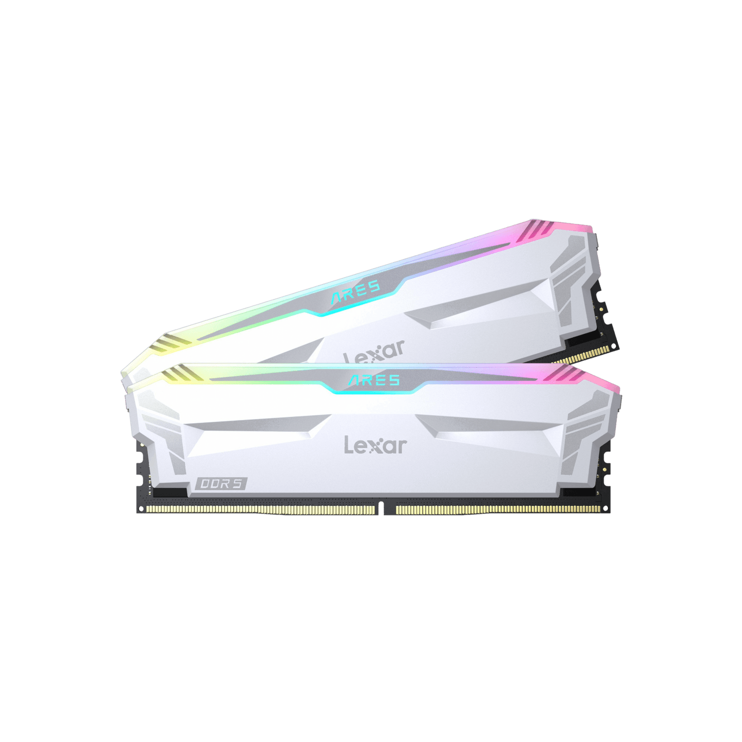 Pamięć RAM Lexar ARES RGB DDR5 32GB (2x16GB) 6400MHz CL32 XMP White