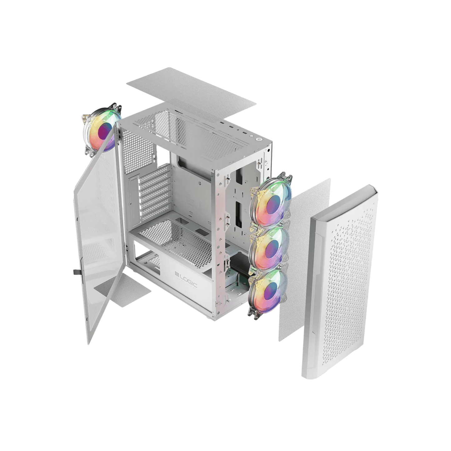Obudowa Logic Concept Aramis ARGB Midi White