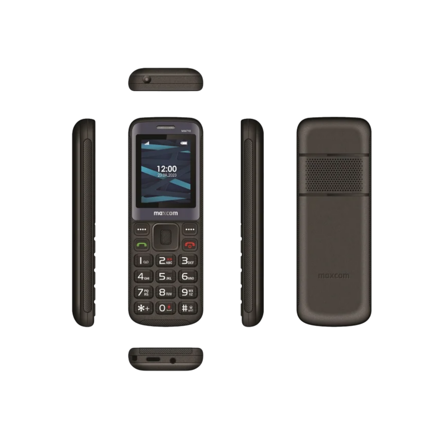 Telefon komórkowy Maxcom MM718 4G Czarny.