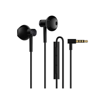 Słuchawki przewodowe Mi Dual Driver Earphones Black