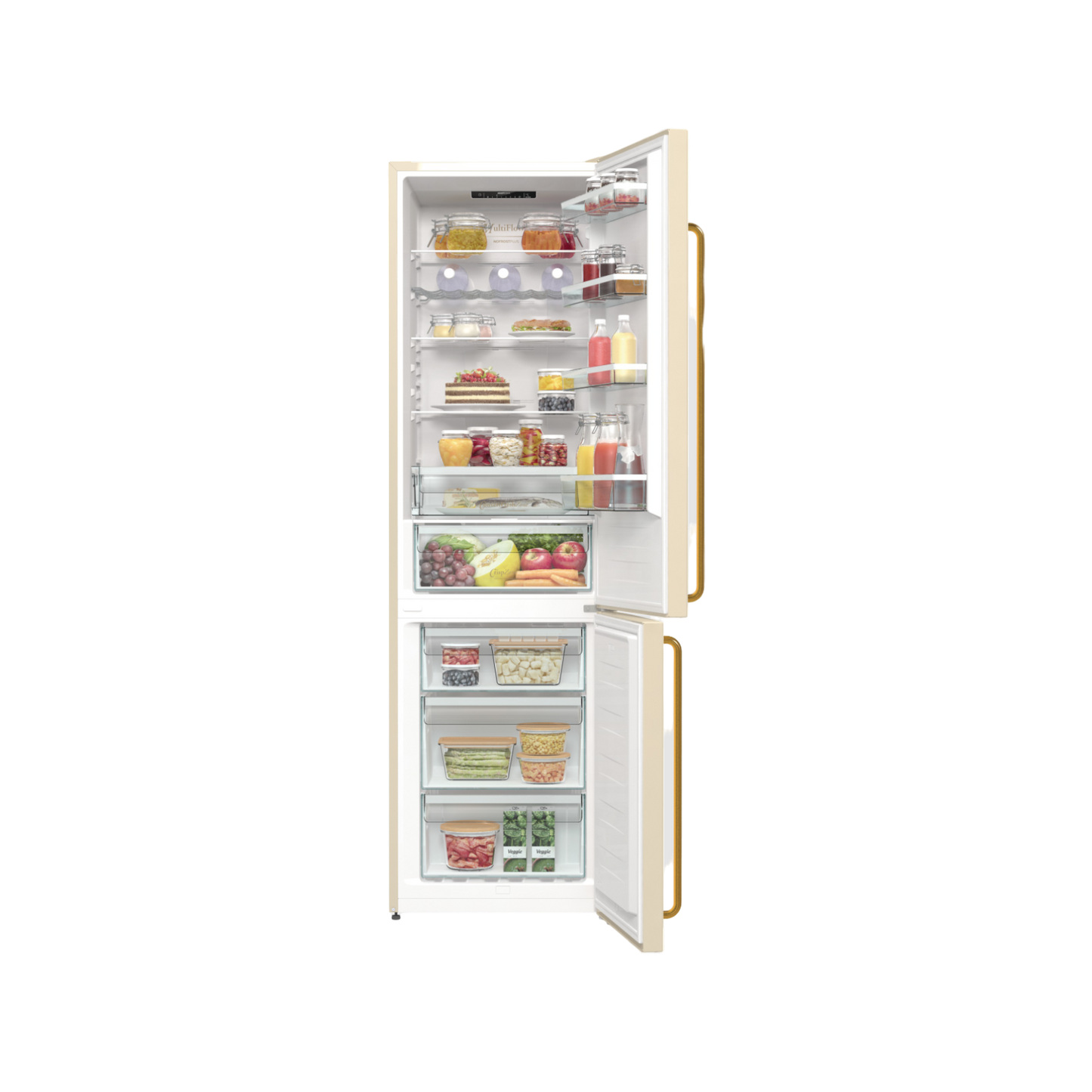 Lodówka wolnostojąca Gorenje NRK6202CLI No Frost 200cm