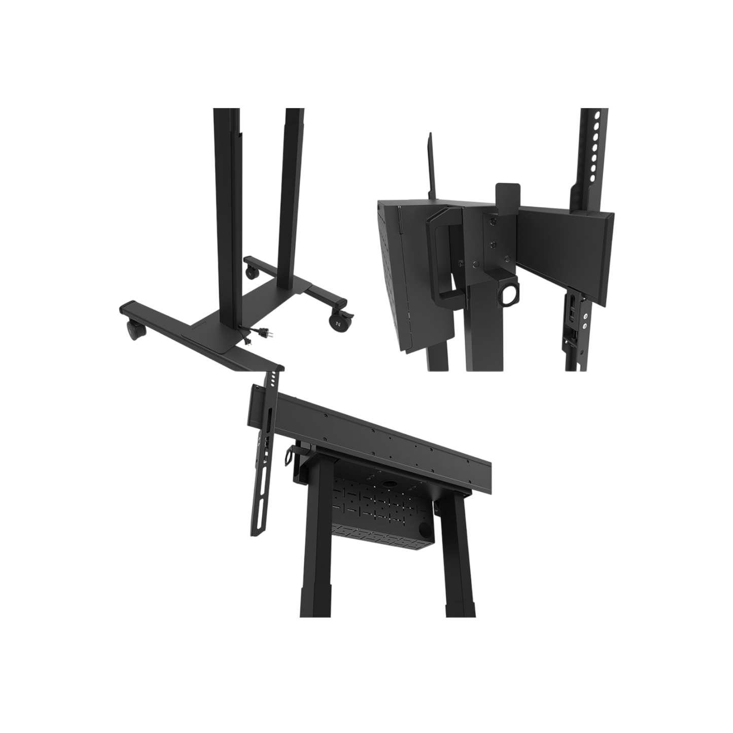 Stojak podłogowy do monitora Neomounts FL55-875BL1 55" - 100" VESA 110kg