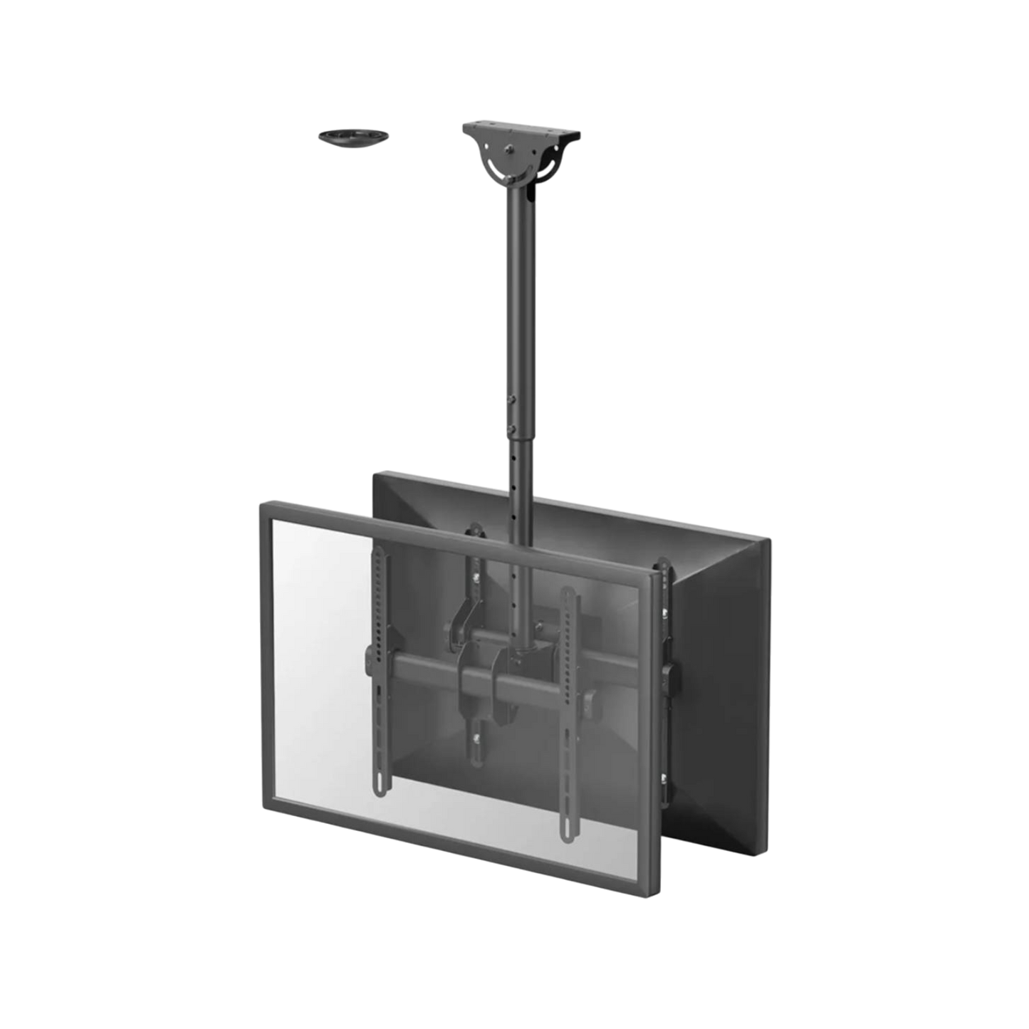 Uchwyt sufitowy na 2 monitory Neomounts NM-C440DBLACK 32" - 60" VESA 45kg