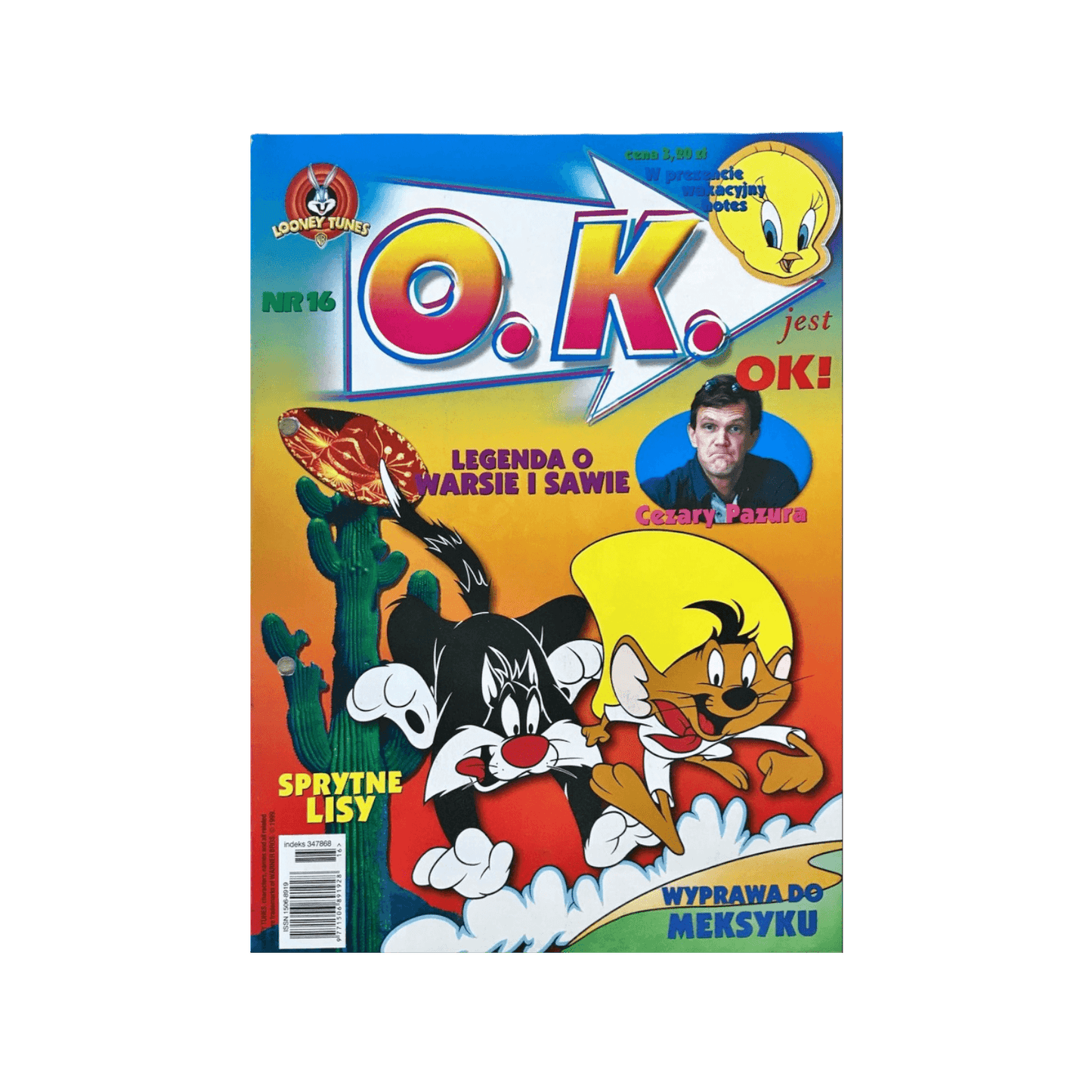 O.K. Looney Tunes segregator czasopismo