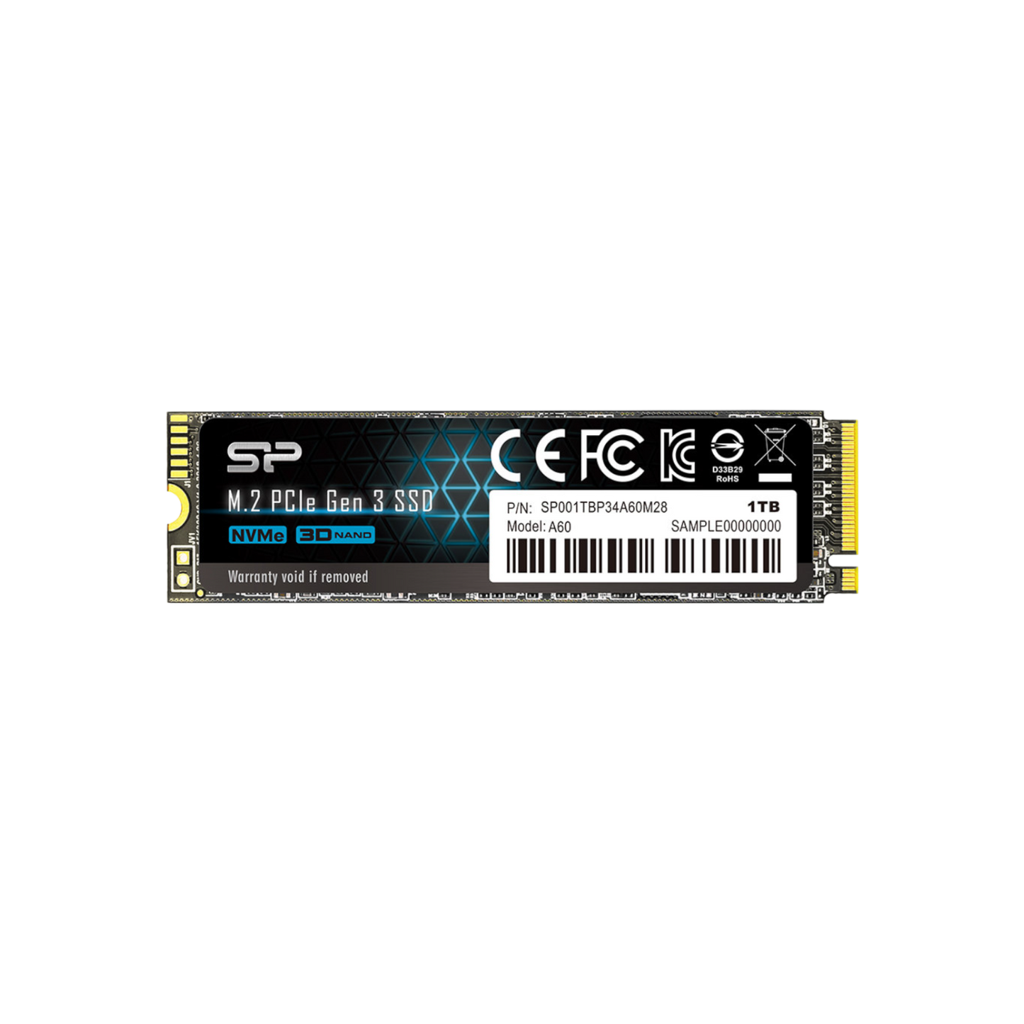 Dysk SSD Silicon Power P34A60 1TB M.2.