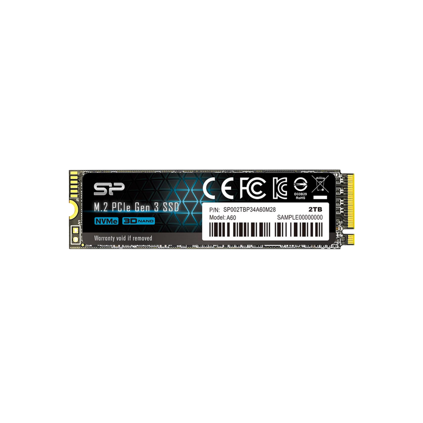 Dysk SSD Silicon Power P34A60 2TB M.2