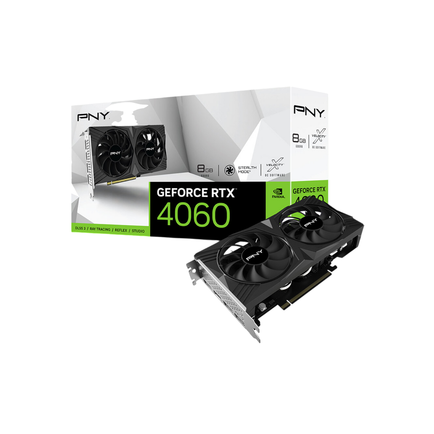 Karta graficzna PNY GeForce RTX 4060 Verto Dual Fan 8GB GDDR6