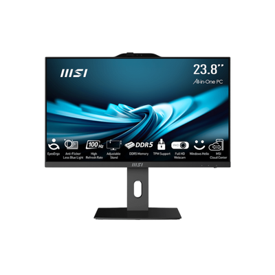 Komputer AiO MSI PRO AP242P 14M-649XEU i5-14400 23,8" FHD 16GB 512GB NOOS Czarny