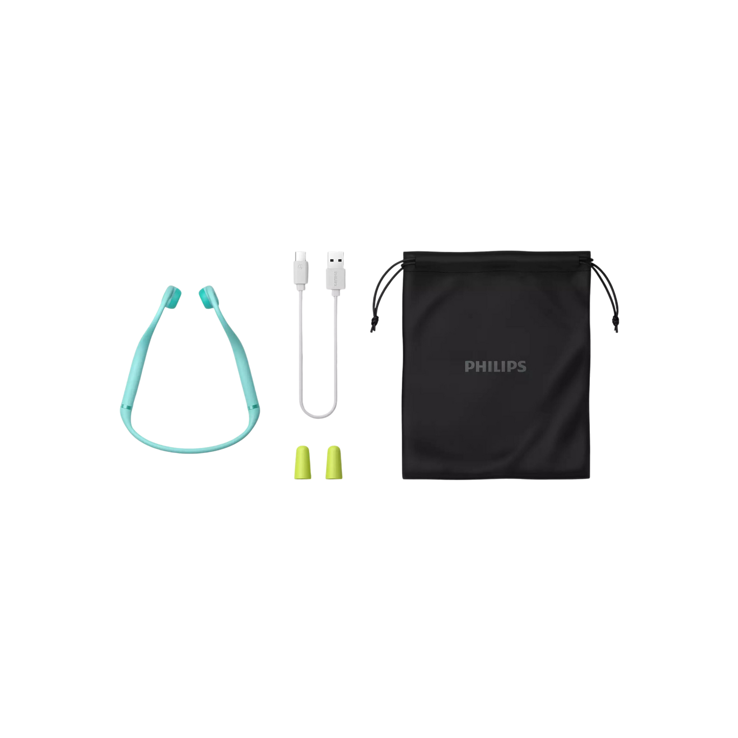 Słuchawki bezprzewodowe Philips TAK4607GR Bluetooth Zielony