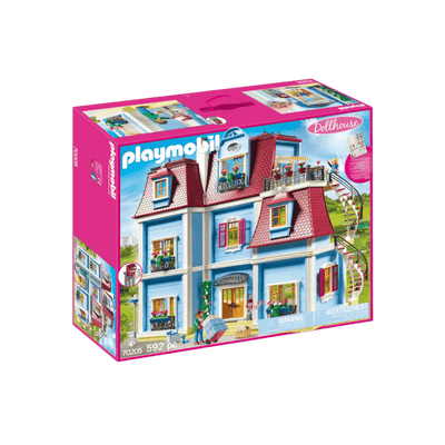 Playmobil Zestaw z figurkami Dollhouse 70205 Duży domek dla lalek