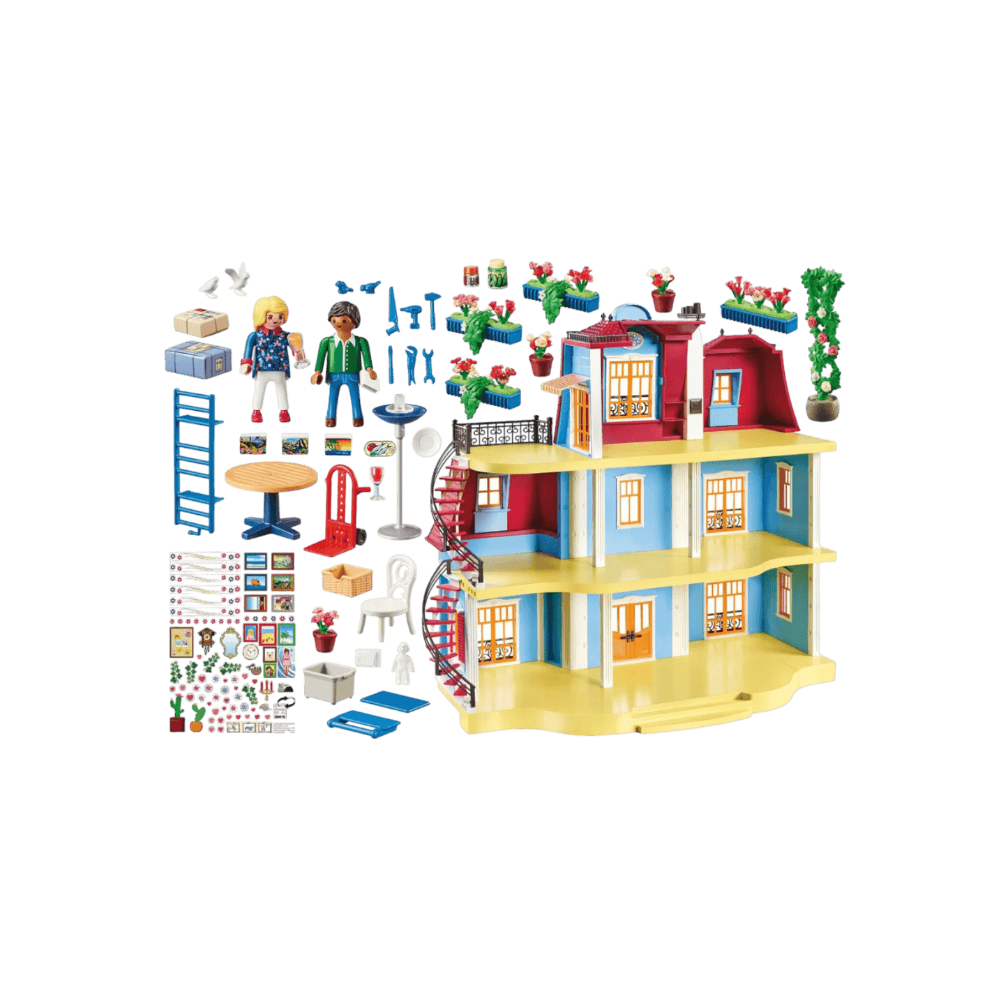 Playmobil Zestaw z figurkami Dollhouse 70205 Duży domek dla lalek