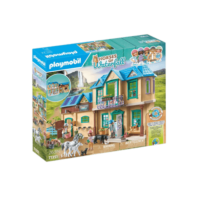 Playmobil Zestaw Horses of Waterfall 71351 Ranczo Waterfall