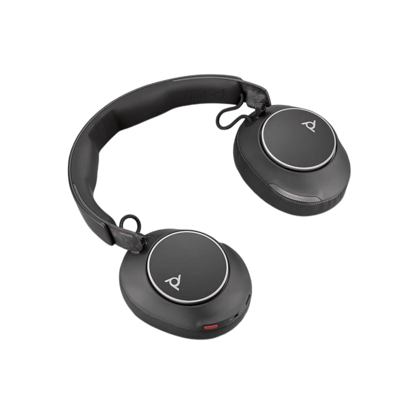 Słuchawki bezprzewodowe nauszne Poly Voyager Surround 80 UC USB-C adapter USB-C/A