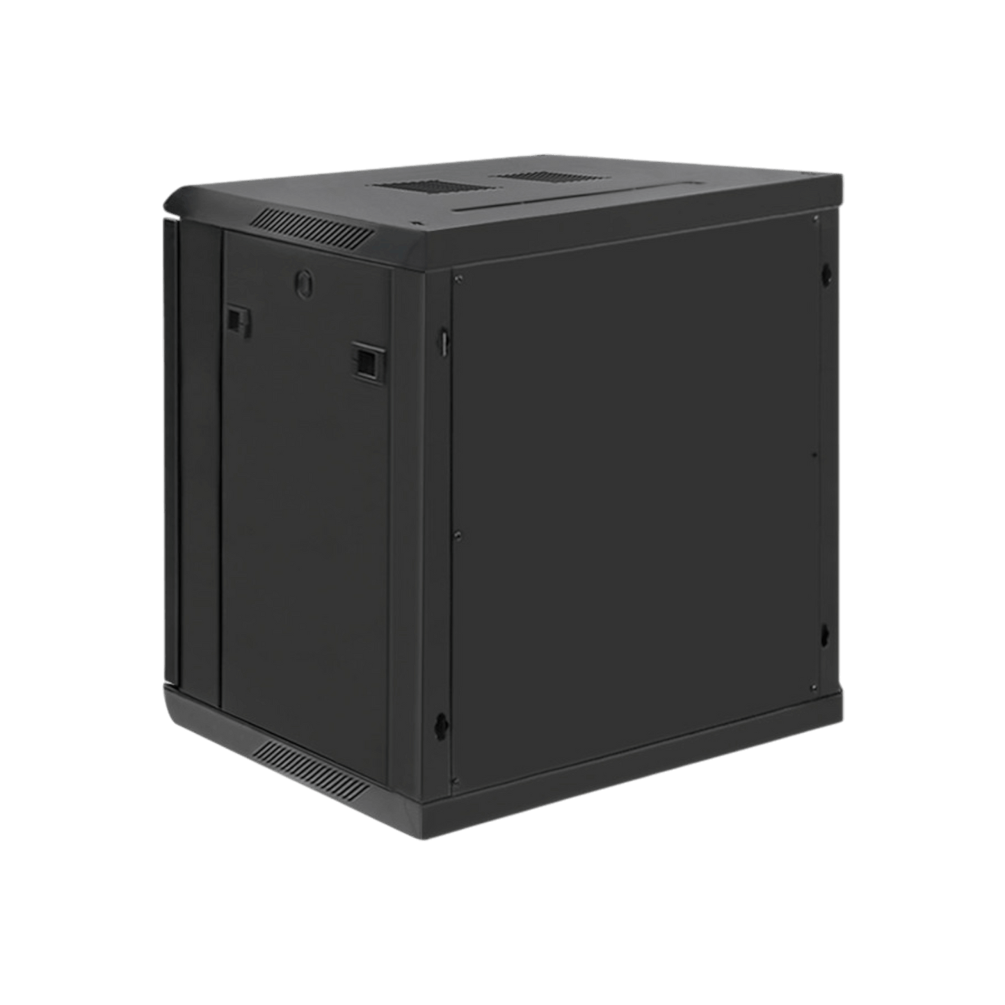 Szafa rack Qoltec 19" 12U 600x635x600mm wisząca Drzwi perforowane Czarny