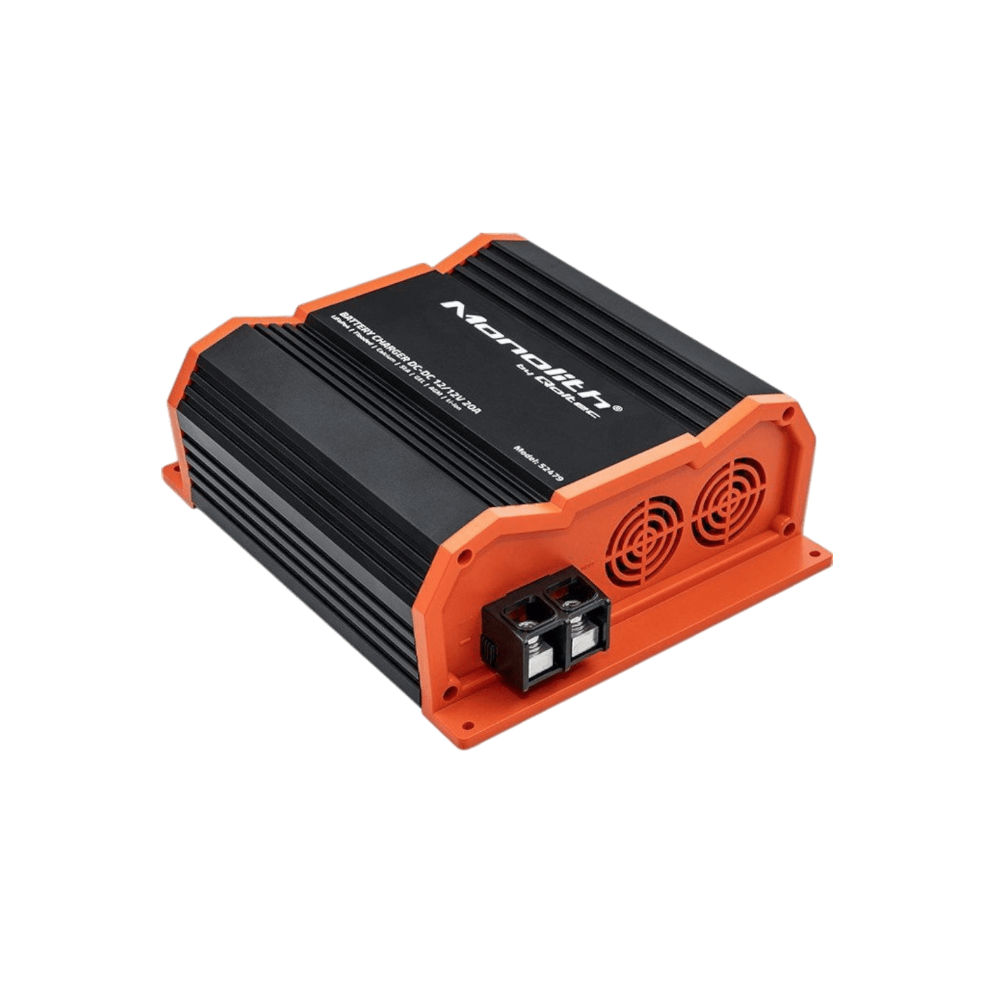Ładowarka akumulatorów Qoltec Monolith 52479 DC-DC LiFePO4 AGM GEL 12V-12V 20A 250W