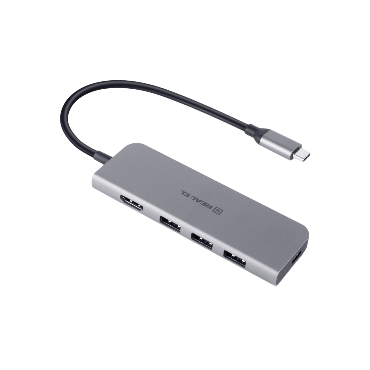 Wielofunkcyjna stacja dokująca REAL-EL CQ-700 USB-C