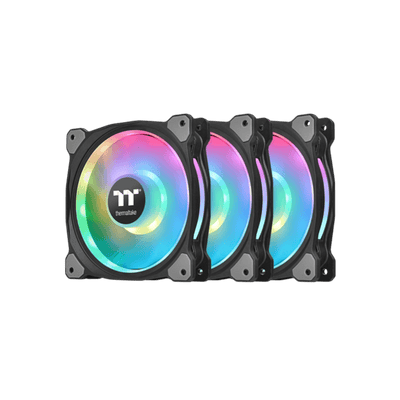 Wentylator Thermaltake Riing Duo 12 RGB Premium Edition Black (3 szt.)