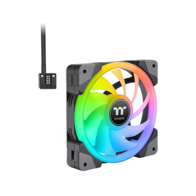 Wentylator Thermaltake SWAFAN 14 RGB Magnetic Black + Kontroler (1 szt.)