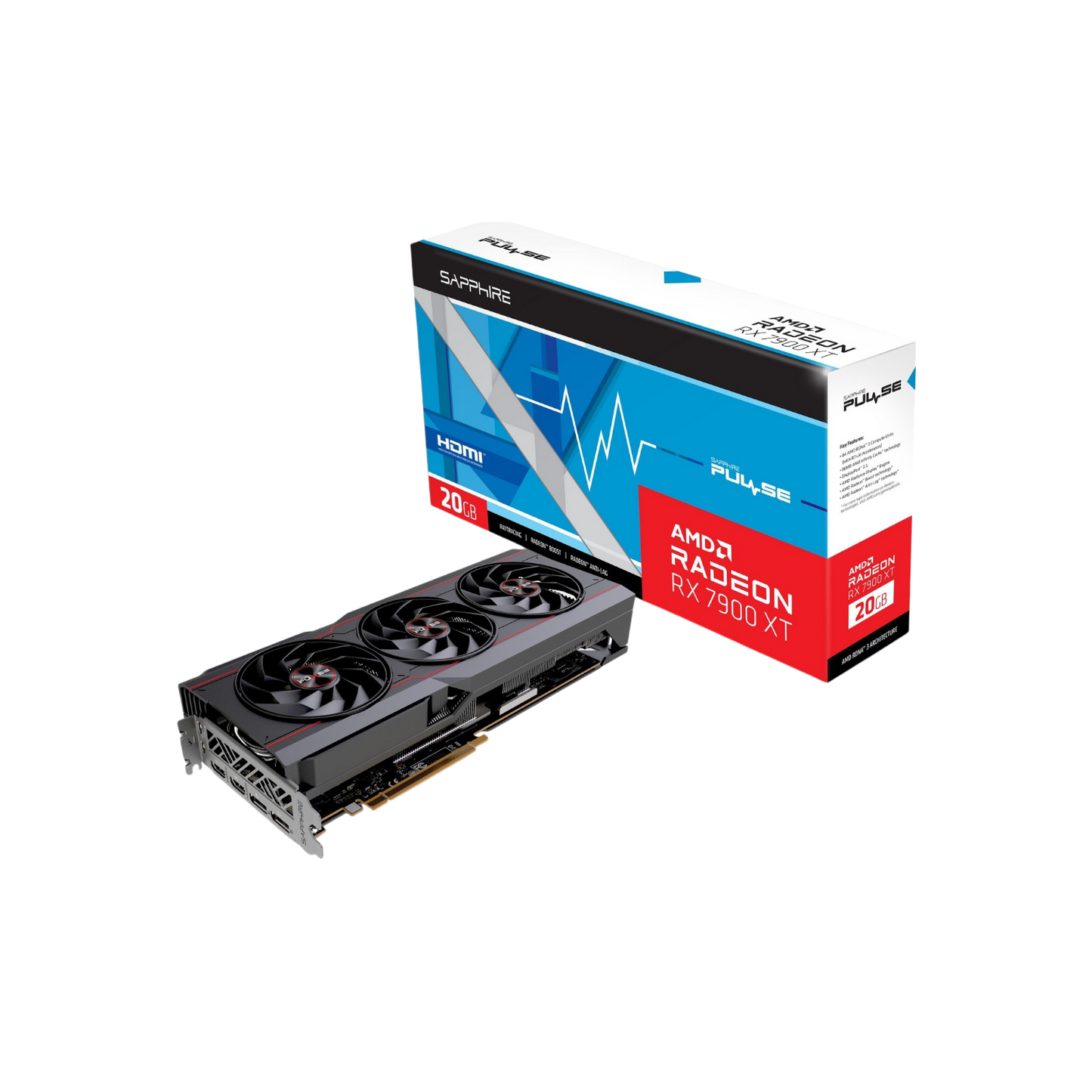 Karta graficzna Sapphire Radeon RX 7900 XT PULSE 20GB GDDR6