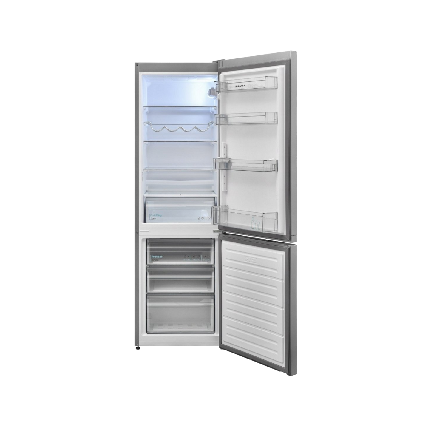 Lodówka wolnostojąca Sharp SJ-FBB04DTXSE-EU NanoFrost 170cm