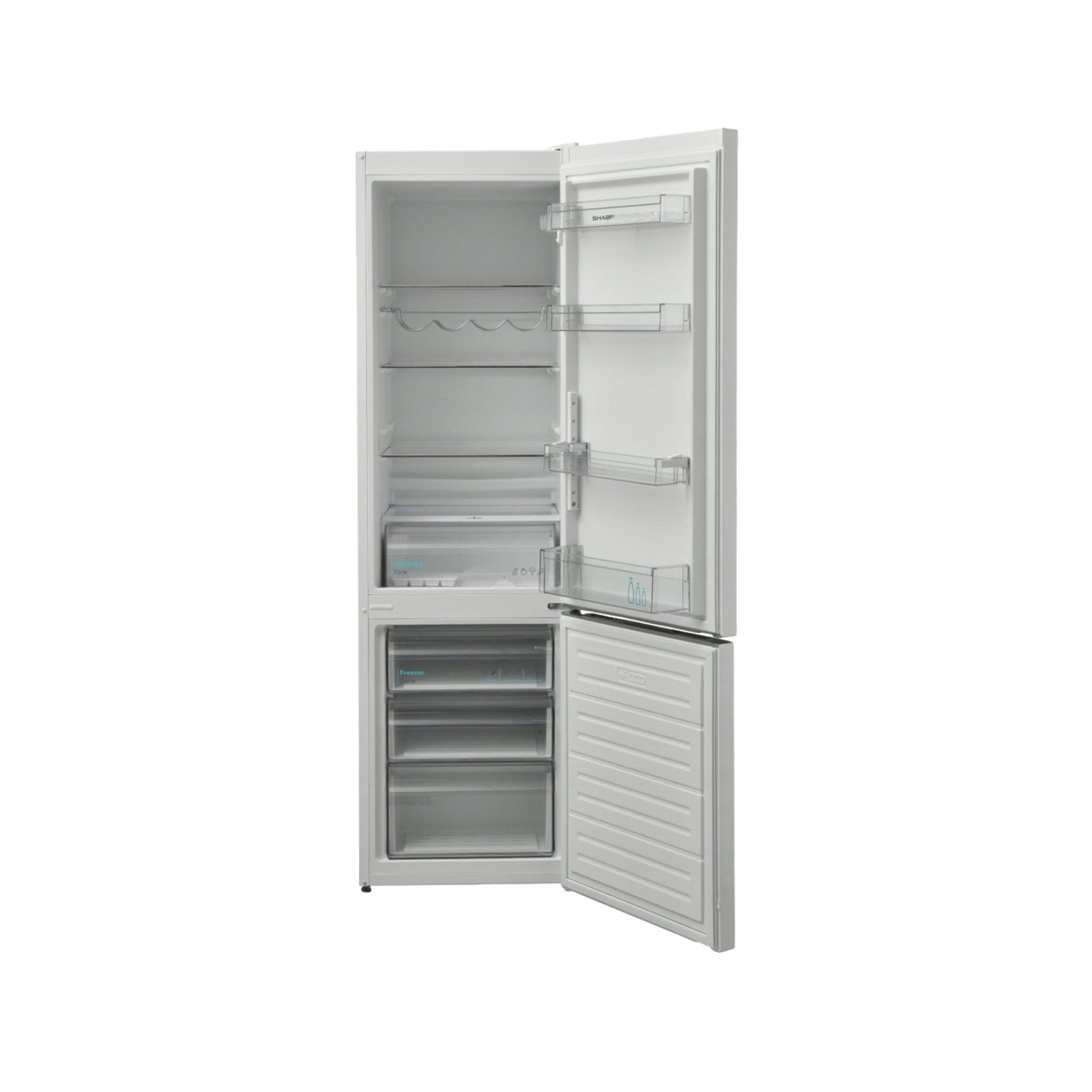 Lodówka wolnostojąca Sharp SJ-FBB05DTXWE-EU NanoFrost 180cm