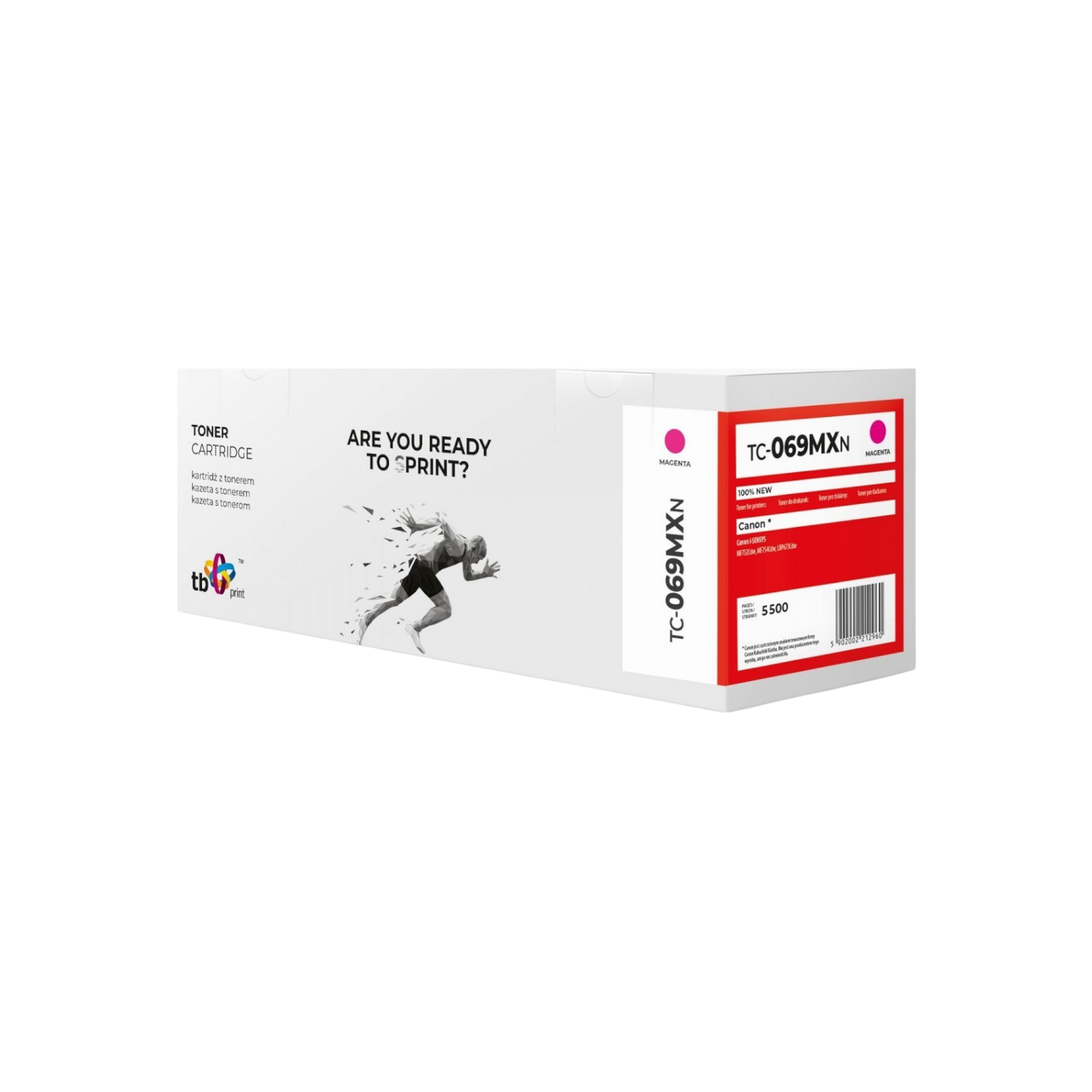 Toner TB Print do drukarki Canon i-SENSYS MF752 CRG069H TC-069MXN Purpurowy (Magenta) 5.5K.