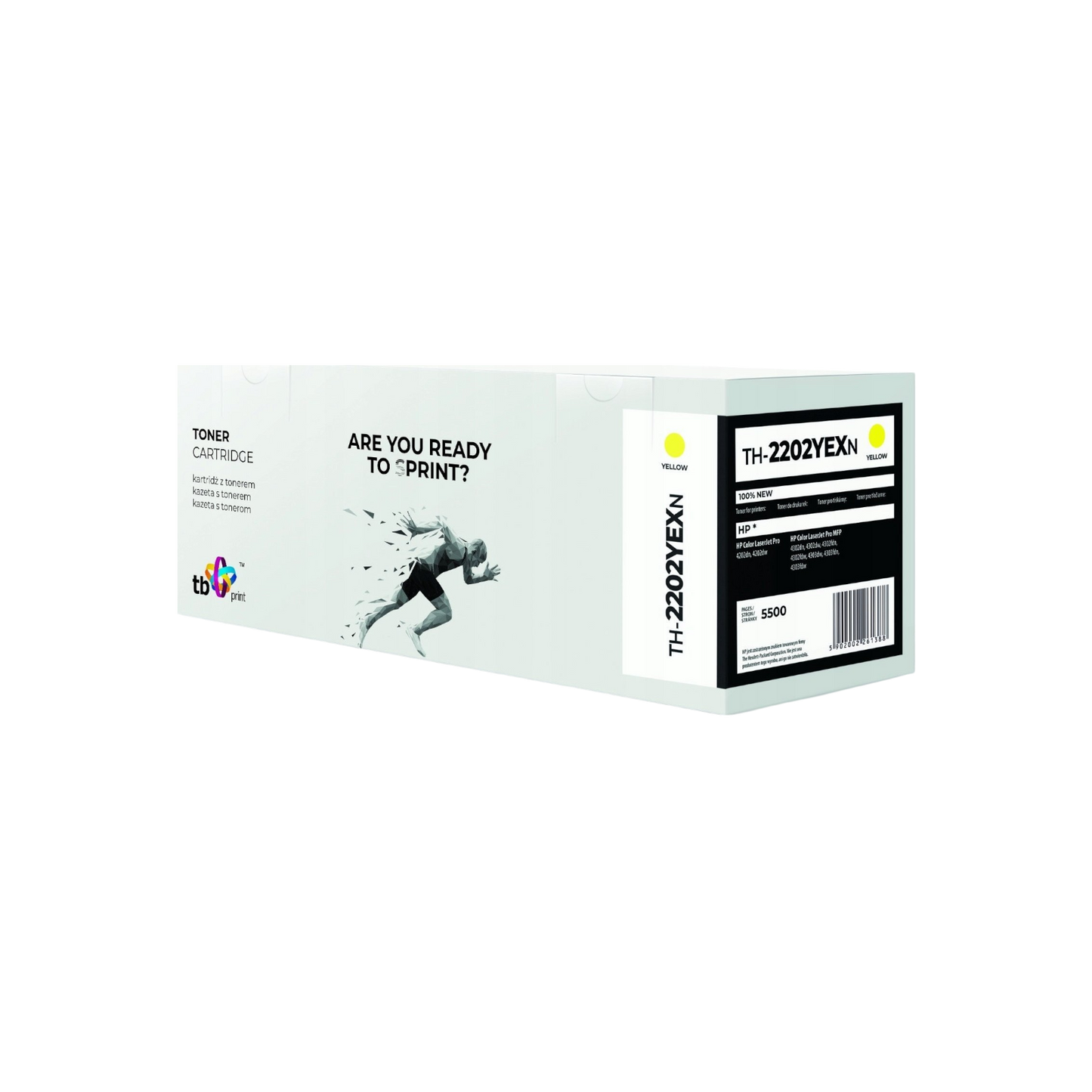 Toner TB Print do drukarki HP Color LaserJet Pro 4202 / 4302 / 4303 W2202X TH-2202YEXN Żółty (Yellow) 5.5K
