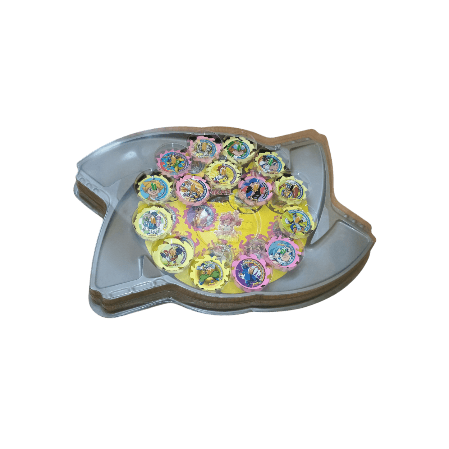 Tazos Spinner Beyblade z Cheetos i Lay's