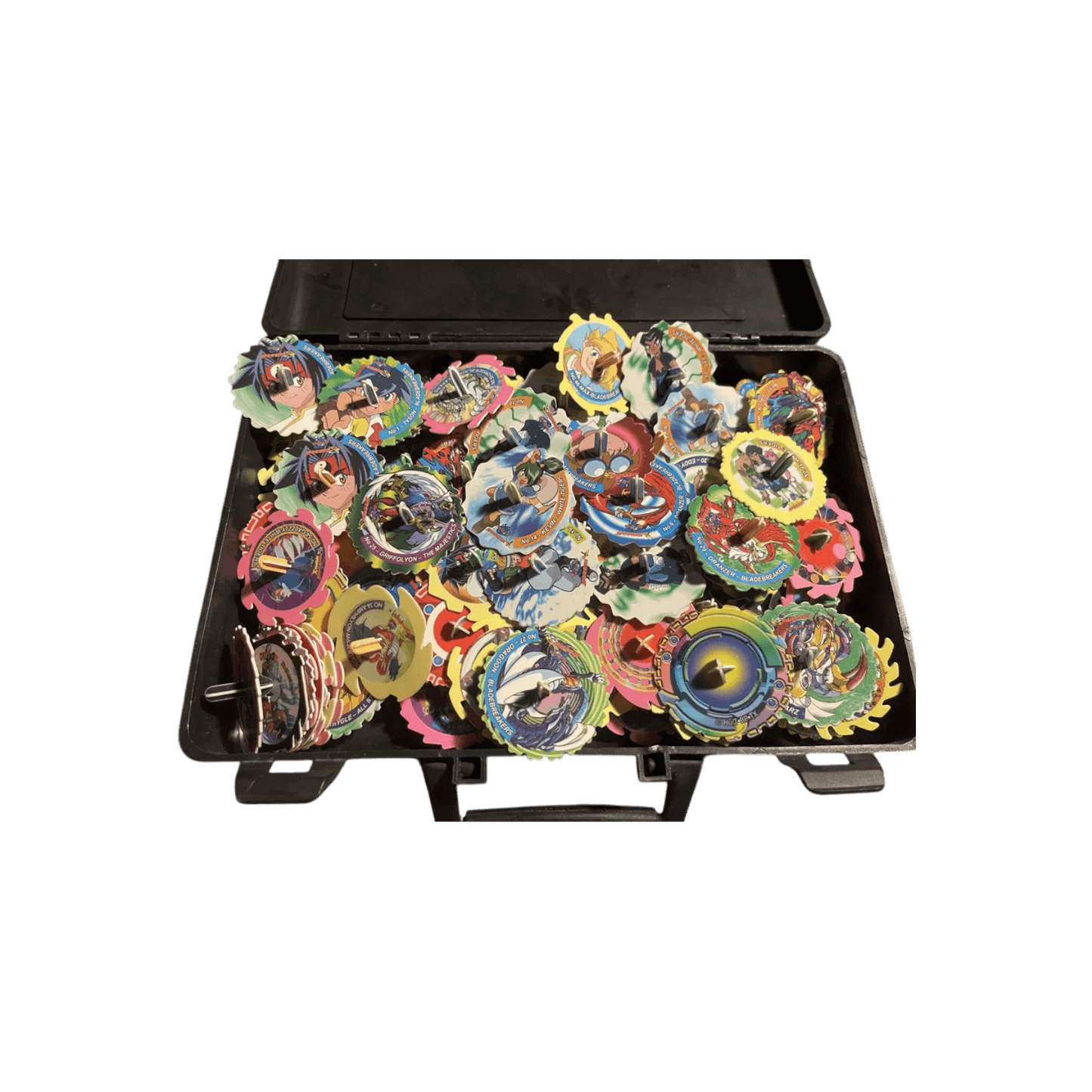 Tazos Spinner Beyblade z Cheetos i Lay's