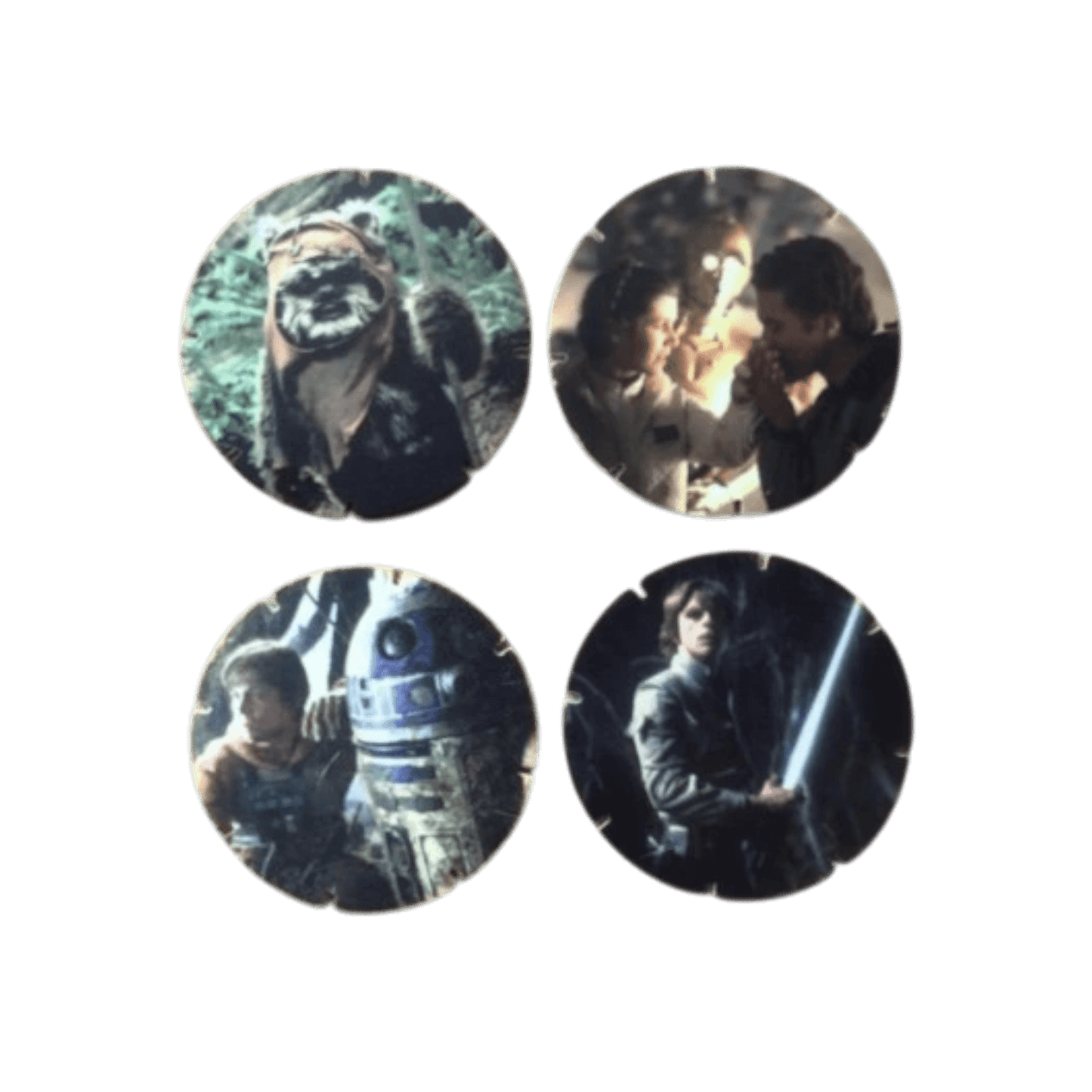 Tazos Star Wars z Cheetos i Lay's