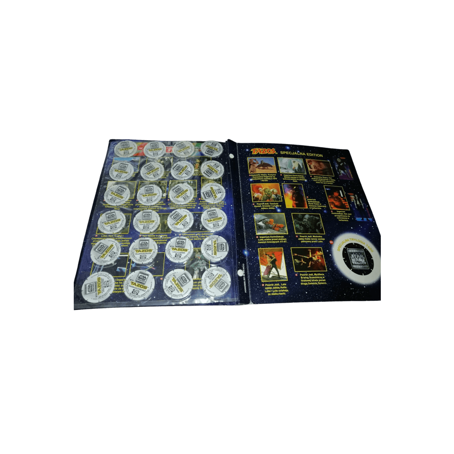Tazos Star Wars z Cheetos i Lay's
