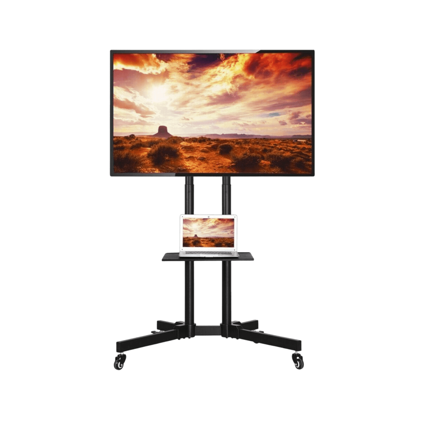 Stojak podłogowy z półką do TV Techly ICA-TR216T 37 – 70" VESA 70kg