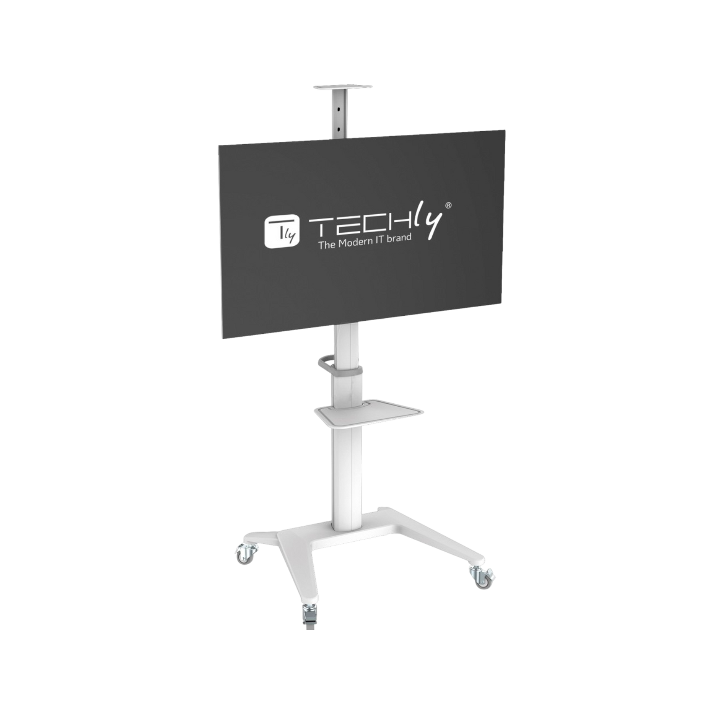 Stojak podłogowy do TV Techly ICA-TR48W 37 – 70" VESA 70kg Biały