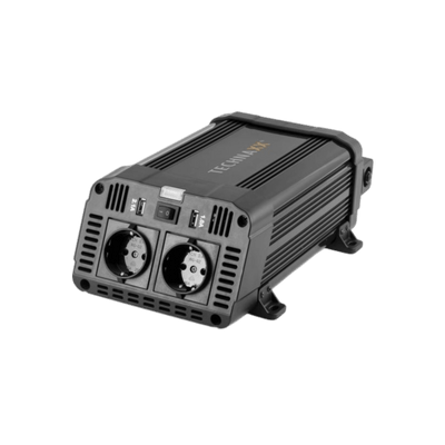 Przetwornica Technaxx TE16 12V na 230V 1200W Modyfikowana sinusoida.