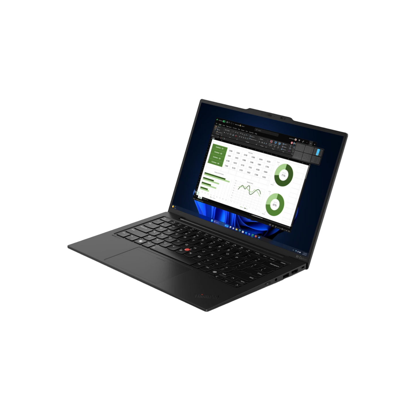 Laptop Lenovo ThinkPad X1 Carbon G12 Ultra 7 155U 14" WUXGA 16GB 512GB SSD LTE Windows 11 Pro