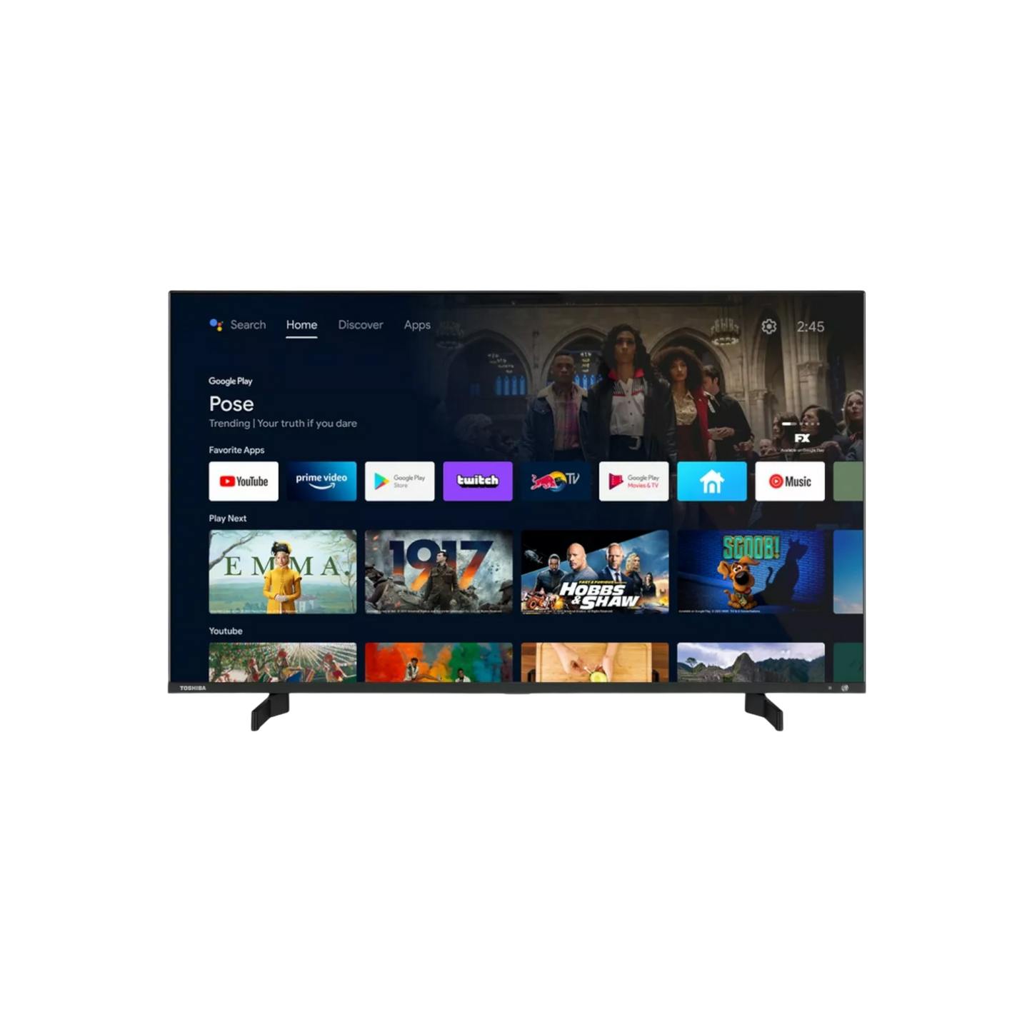 Telewizor Toshiba 43UA5D63DG 43" LED 4K UHD Smart TV